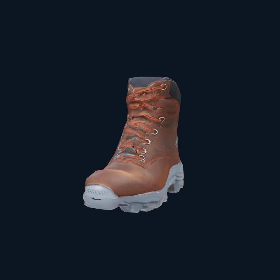 Rugged Leather Boot model pack